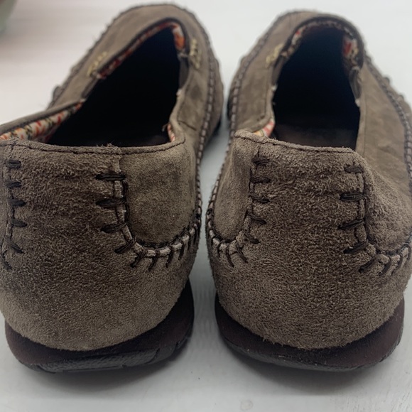 Skechers Light Brown Suede Slip On Loafer Size 7 SKT5015C - Picture 8 of 10